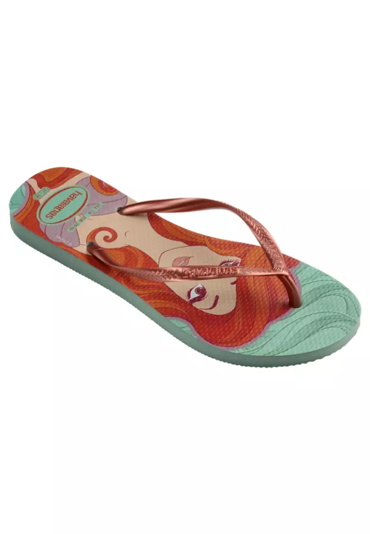 havaianas slim peacock