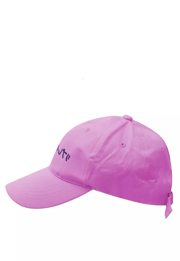 Drsh Topi Baseball Pria & Wanita Japanese Letter Katakana Resizable Strap Material Cotton ORIGINAL - Pink