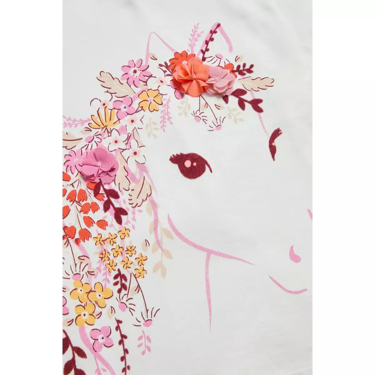 Mothercare Homestead T-Shirts - 3 Pack - Kaos Anak Perempuan (Krem)