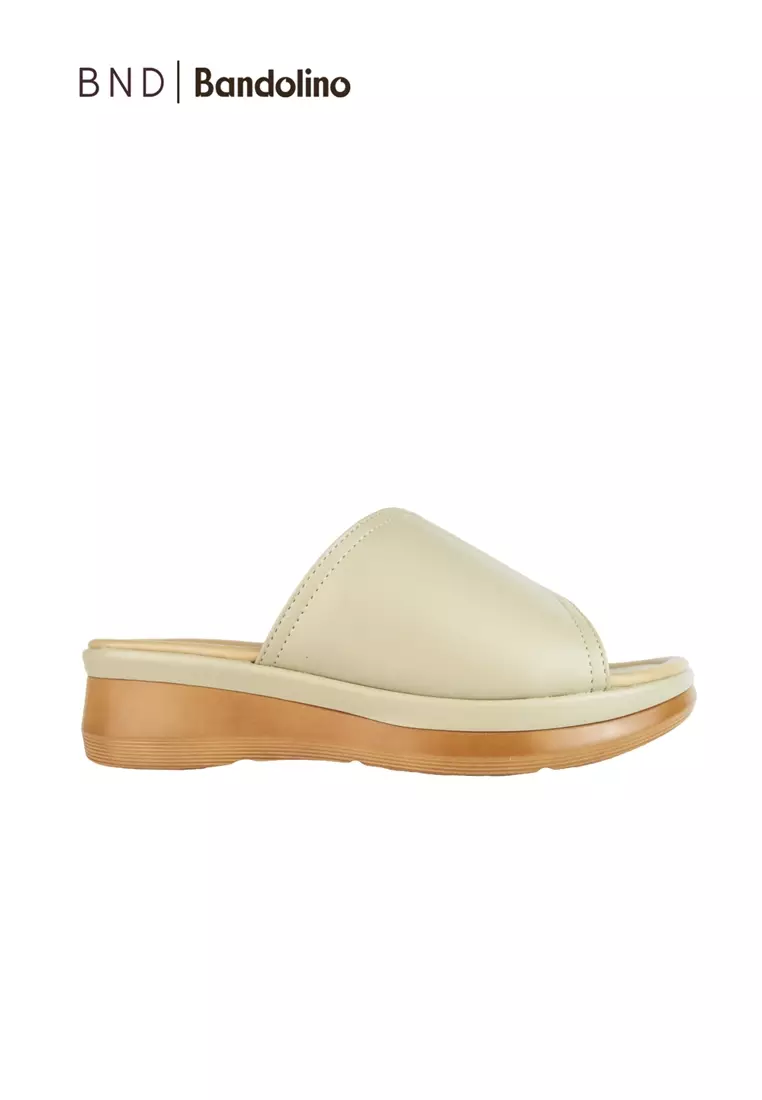 Discount on BND  shoes - SKU: BND - Bandolino Inna Wedges 22240 Bone