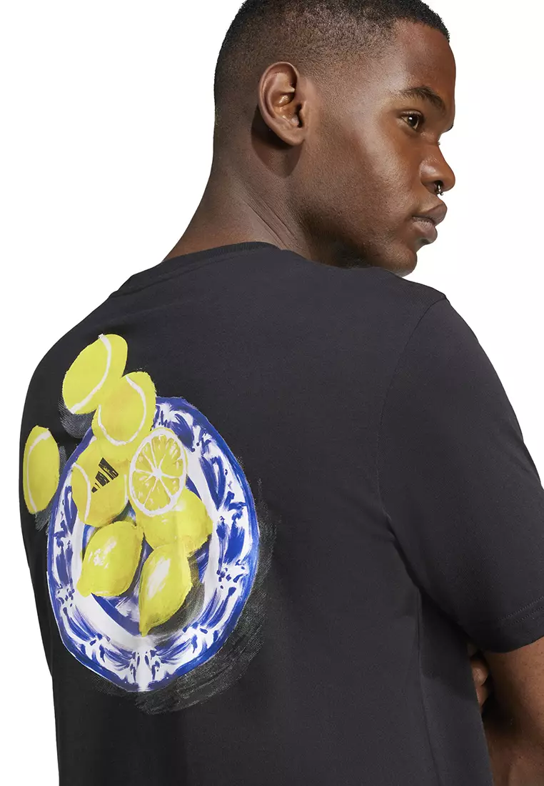 Buy ADIDAS Lounge Still Life Lemons Graphic T-Shirt 2025