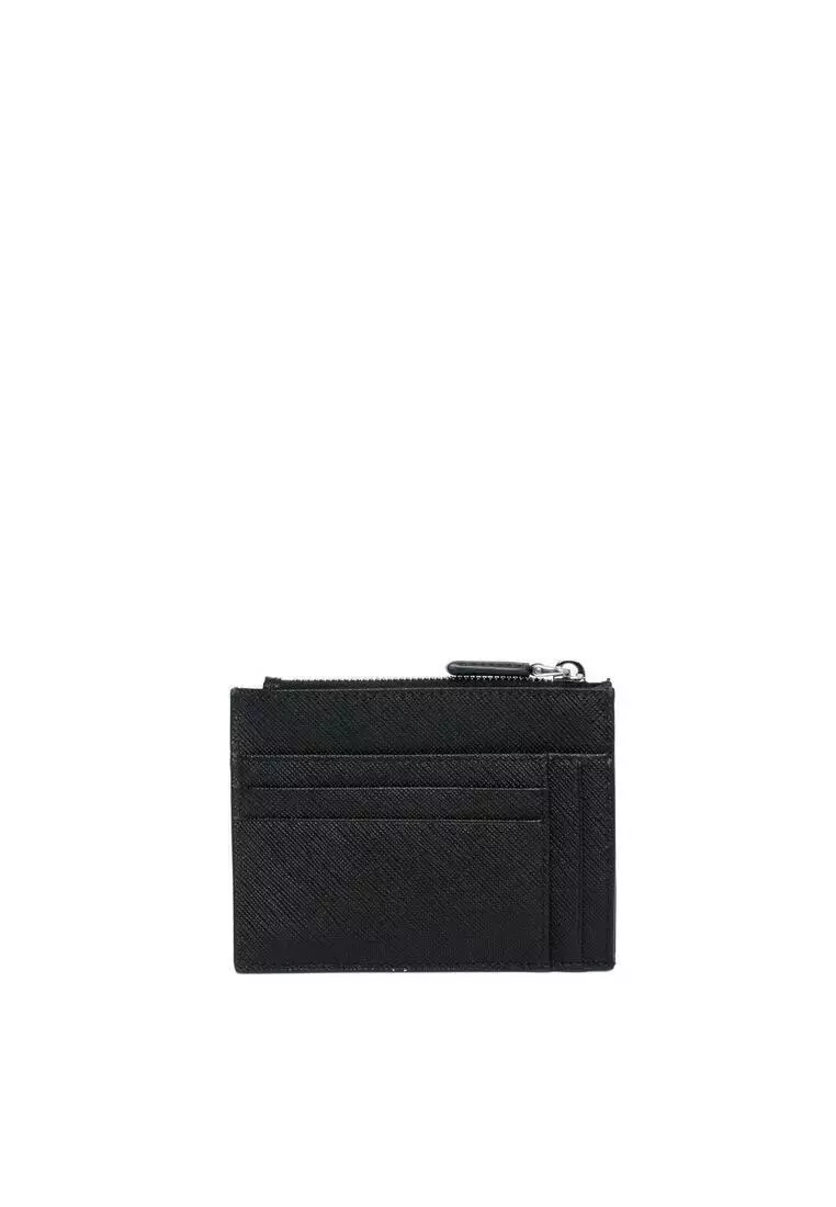 Saffiano Leather Card Holder/coin Purse