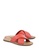 Anacapri 紅色 Cross Flat Sandals 870ABSHA0AED0FGS_2