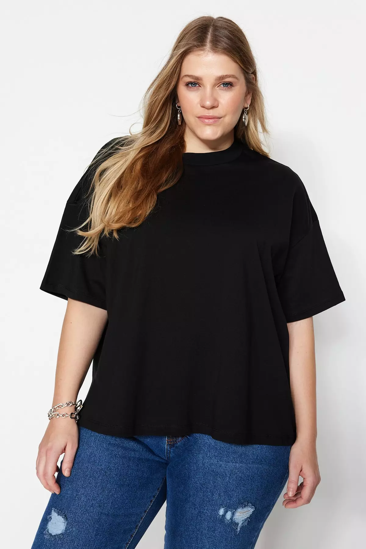 Cheap plus size sales womens tops