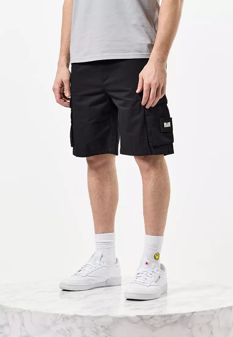 Buy Weekend Offender MENS BLACK MASCIA CARGO SHORT 2025 Online