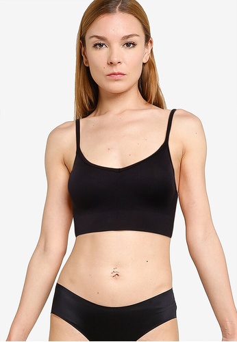 Old Navy black Low Seamless Strappy -C 1660FUSB24D635GS_1