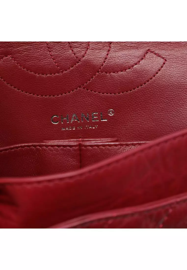 Pre-Loved Chanel Quilted Aged Calfskin Reissue 2.55 Double Flap 226