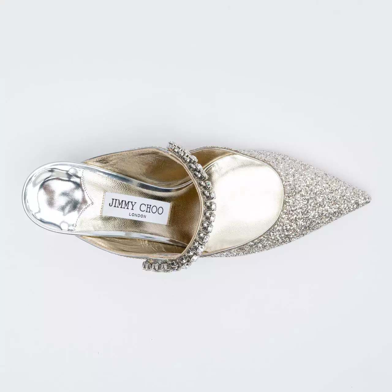 Bing 65 Crystal Strap Glitter Sand