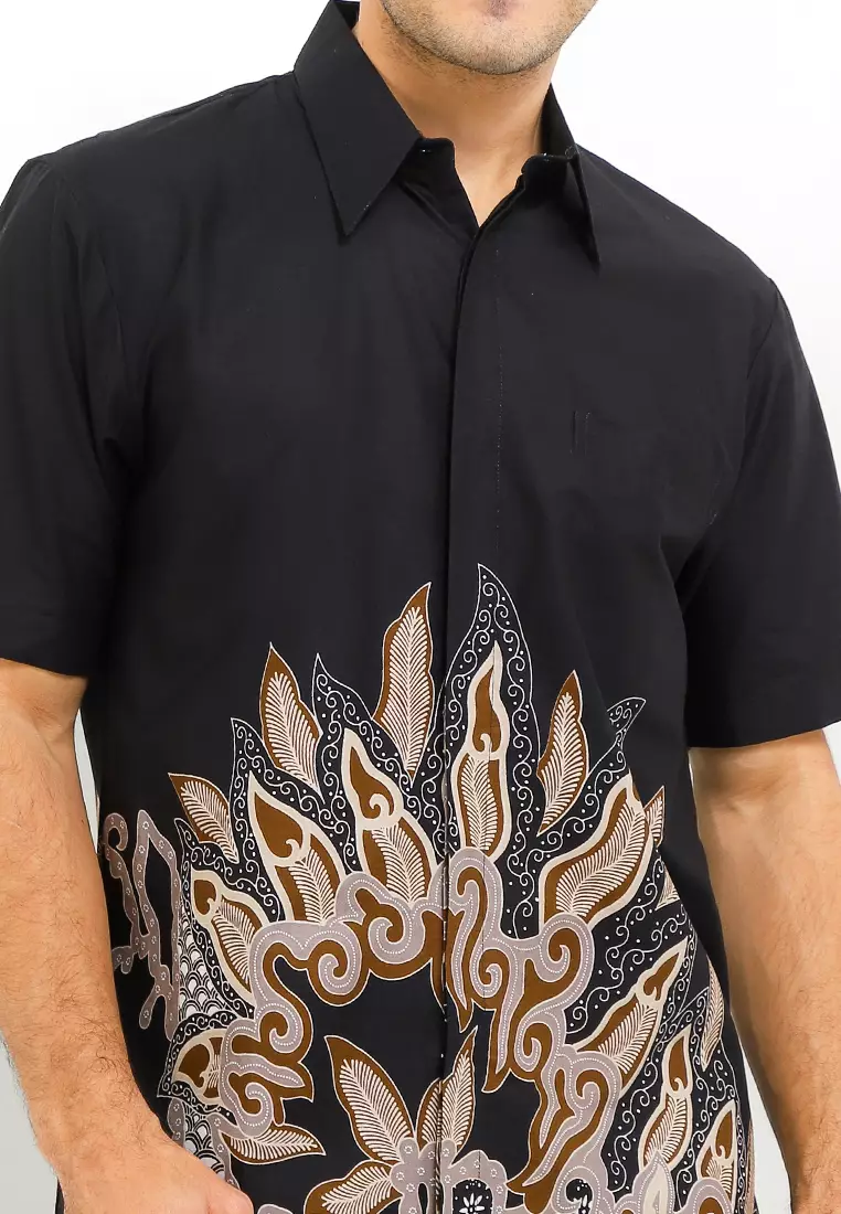 Abhimanyu Shirt Kemeja Batik Pria Pendek