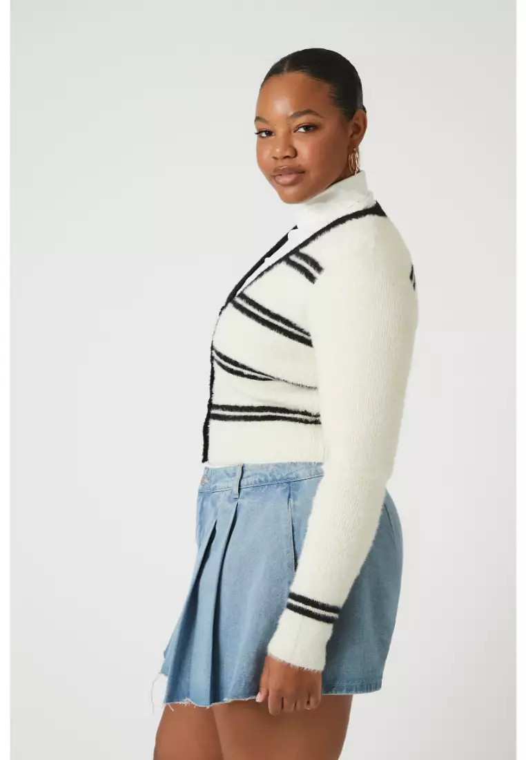 Forever 21 cheap striped cardigan