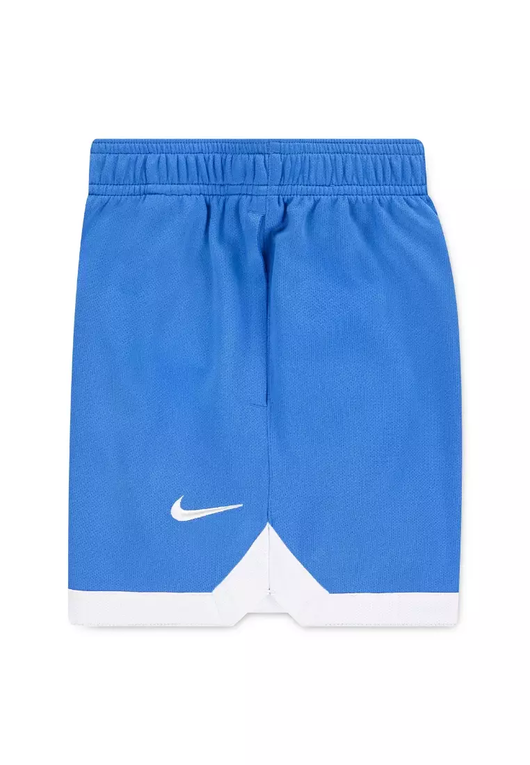 Nike Boys Dri-FIT Court Shorts Light Photo Blue (Little Kids)