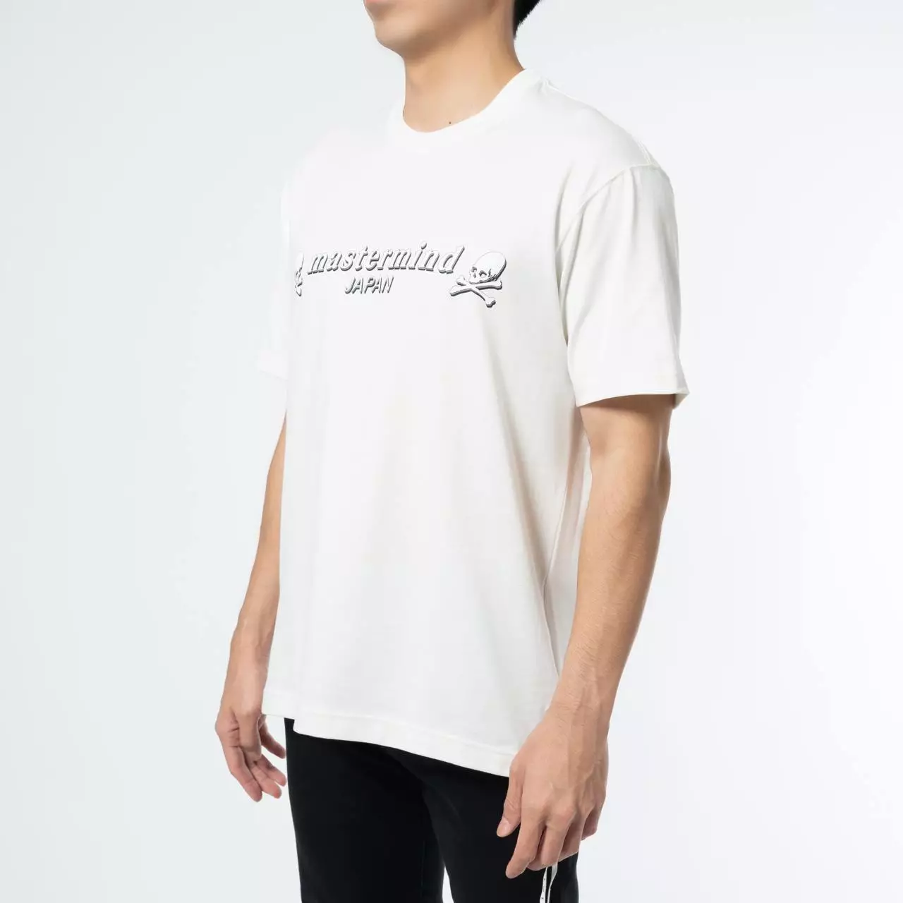 3D Skull T-Shirt White
