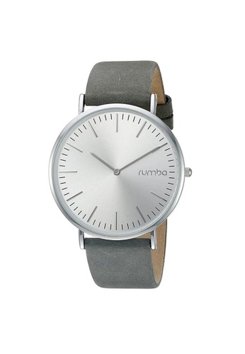 Buy Rumbatime Rumbatime Soho Suede Watch Pewter Online Zalora Malaysia