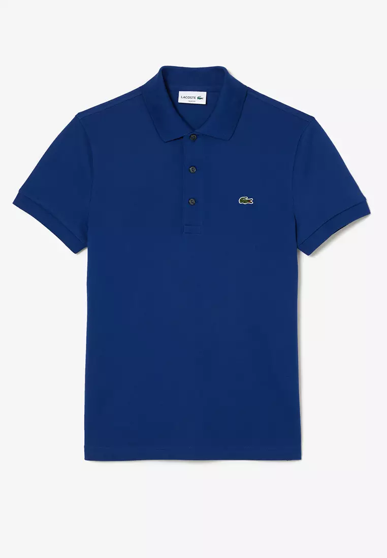 Slim Fit Stretch Piqué Polo Shirt