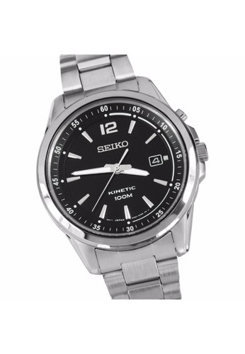 Jual Seiko Jam Tangan Seiko Kinetic Ska591p1 Strap Stainless Steel Silver Original Zalora Indonesia