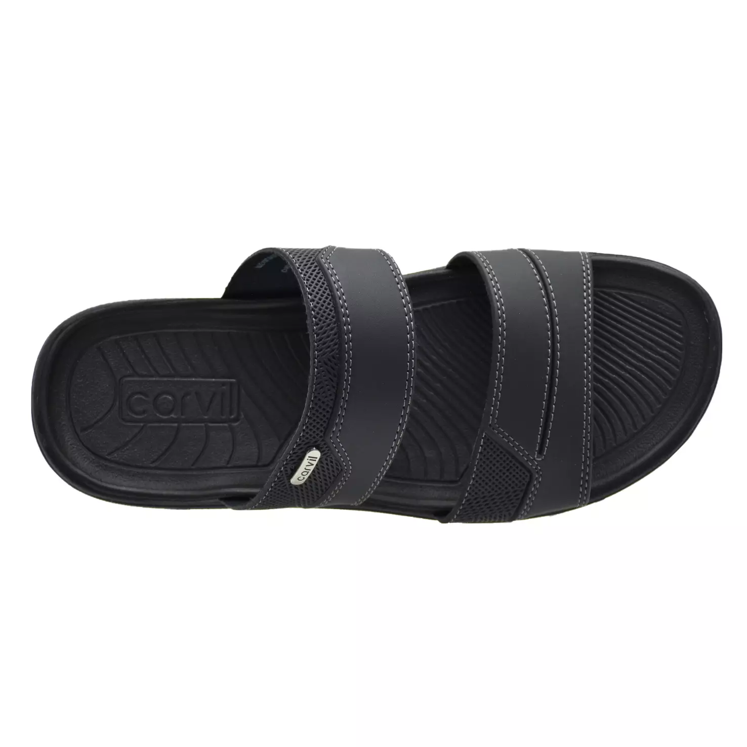 Carvil Sandal Pria Newcastle-02 M Black
