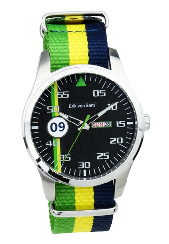 Jual Erik Von Sant Erik Von Sant 010 001 Series 010 001 C Jam Tangan Quartz Analog Original Zalora Indonesia