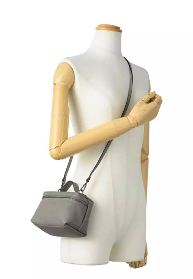 Buy LONGCHAMP Le Pliage Extra XS Vanity Leather Handbag Turtledove