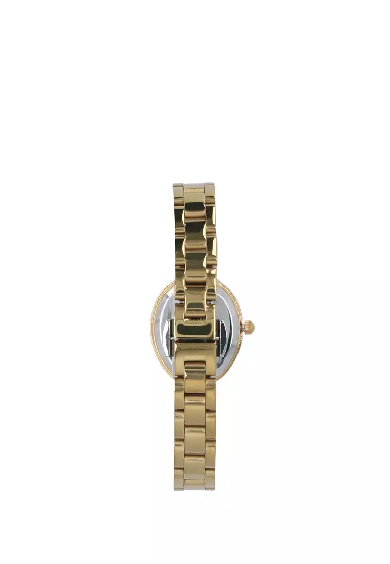 Buy Carlo Rino Gold Aura Oval Timepiece Online | ZALORA Malaysia