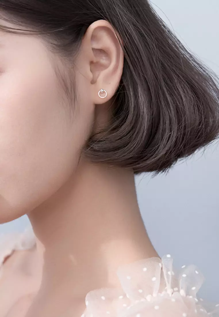 925 Silver Ring Earrings JW AR-E3014