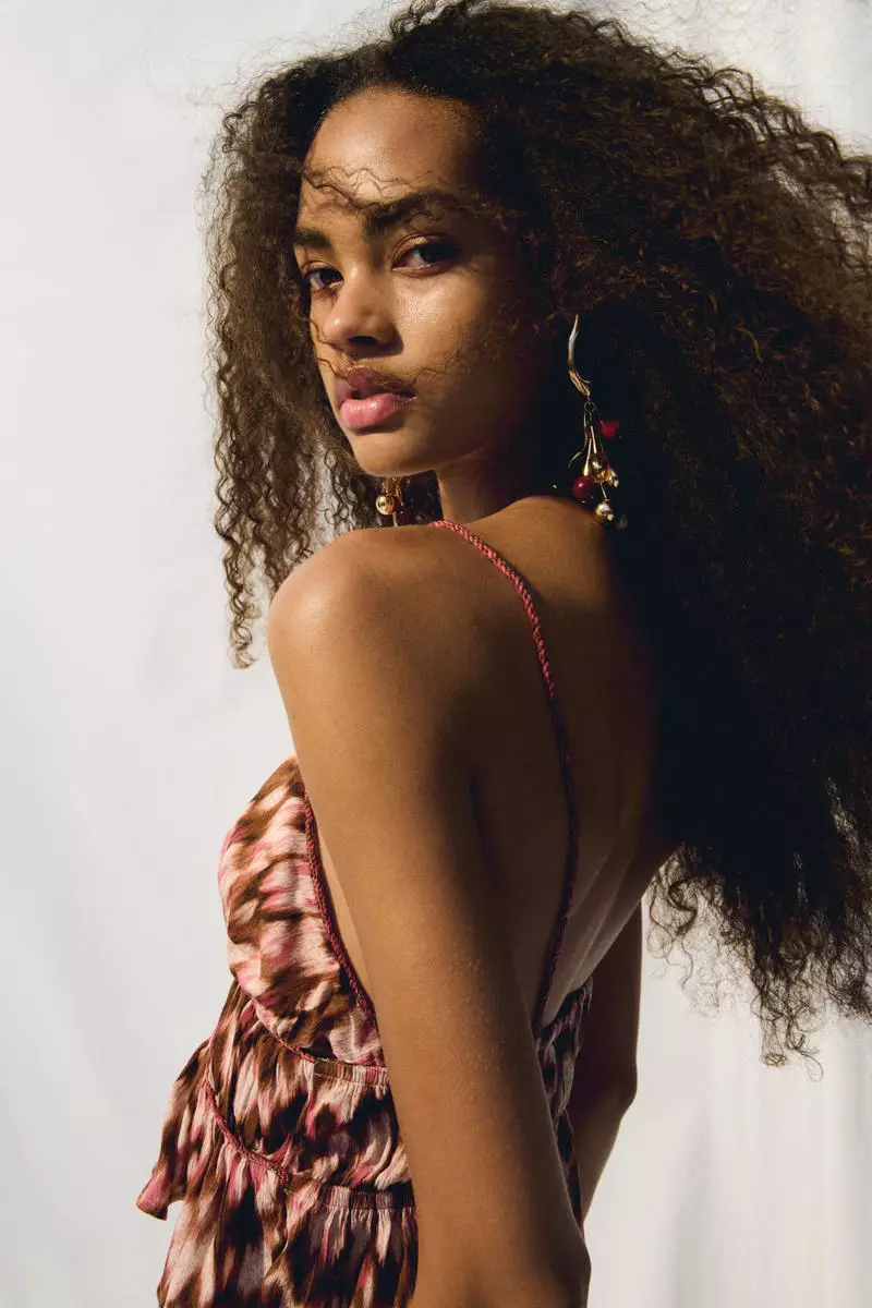 Braid-detail strappy top