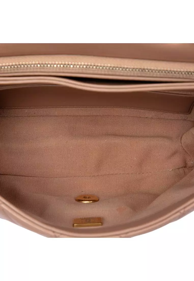Pre-Loved Chanel Small Quilted Lambskin Pillow Crush Flap