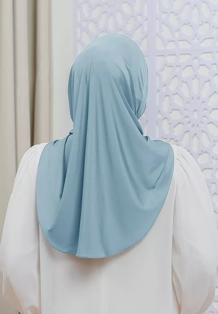 HIJAB INSTAN LUNA - LIGHT BLUE