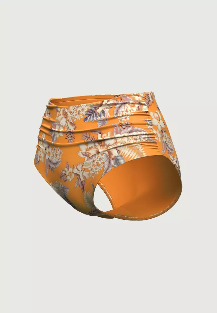 Desert Tropics Yellow High Waisted Pant