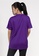 CROWN purple Round Neck Drifit T-Shirt 726FFAA0D10673GS_3
