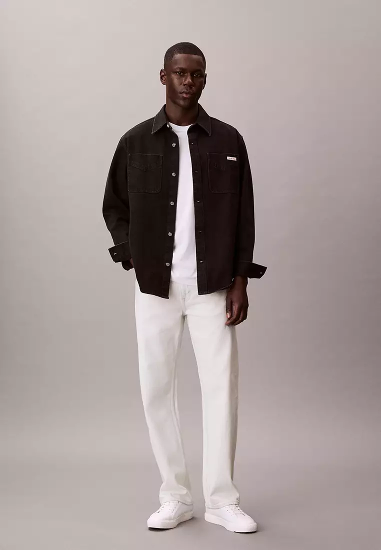 90s Denim Overshirt - Calvin Klein Sport
