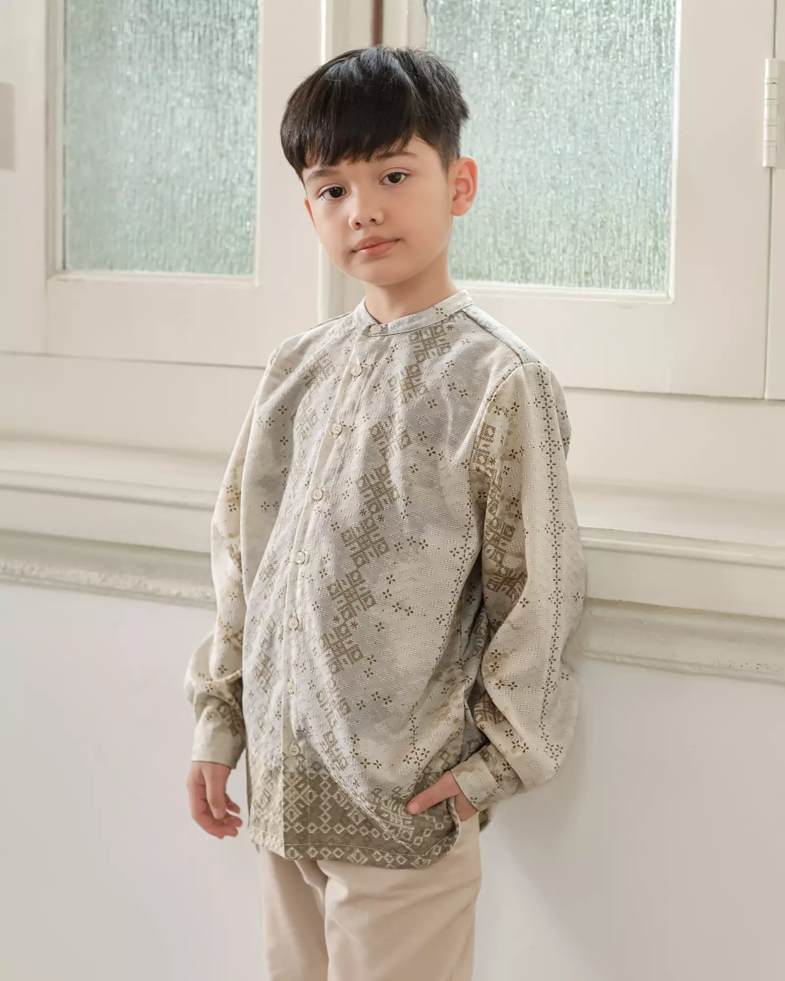 KASEP KALOKA KOKO / KEMEJA KOKO ANAK -  SAND