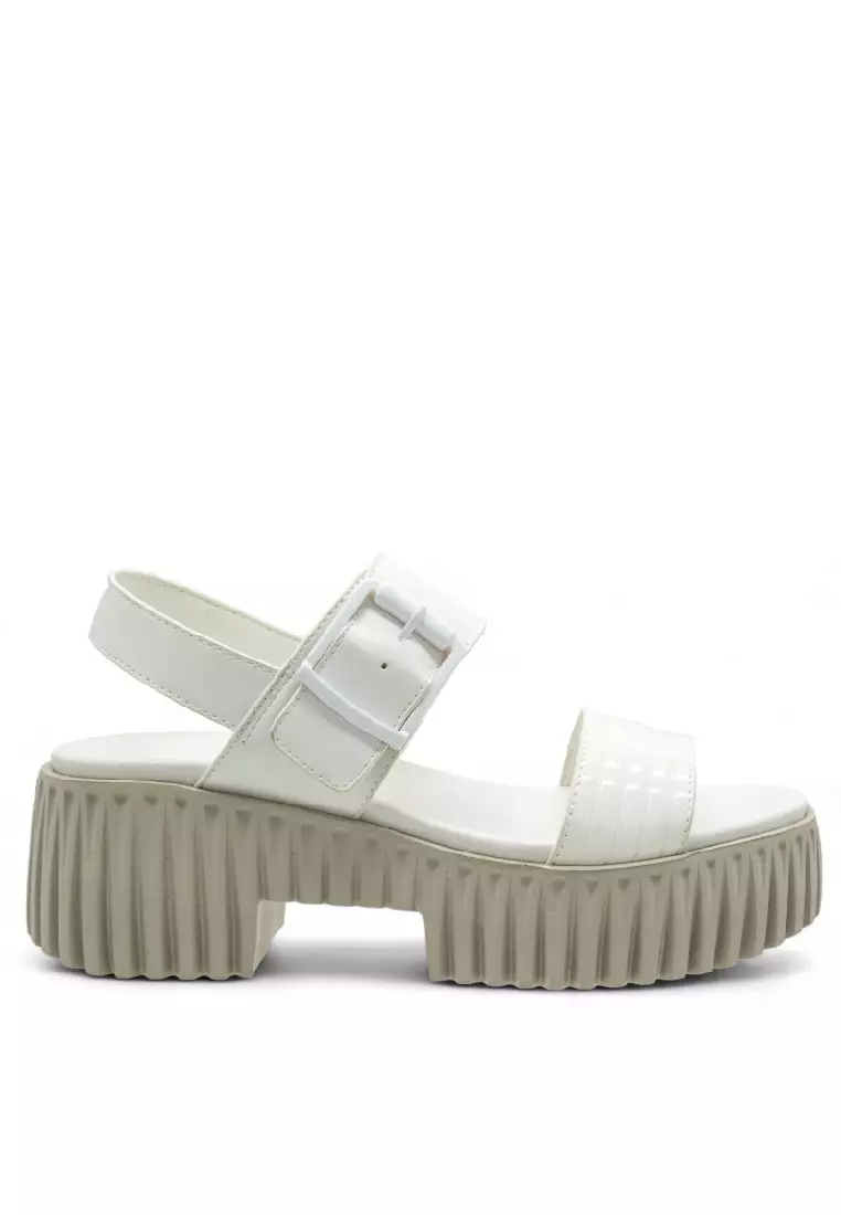 Discount on Noveni  shoes - SKU: Noveni Women Wedge Platform Sandals - 240480105