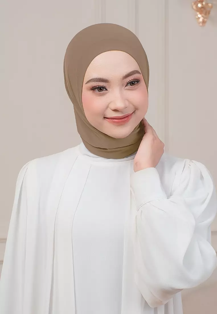 HIJAB INSTAN QIARA - CHOCO