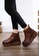 Twenty Eight Shoes brown Platform Cow Leather Boots QB183-9 4D658SHF8CF4C5GS_4