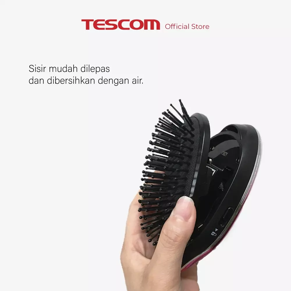 Tescom Sisir Getar Ionic Magical Brush NTIB10