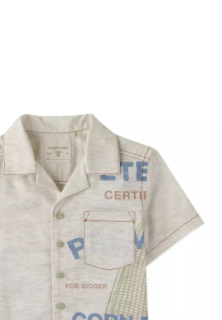 Boys Feed Sack Shirt