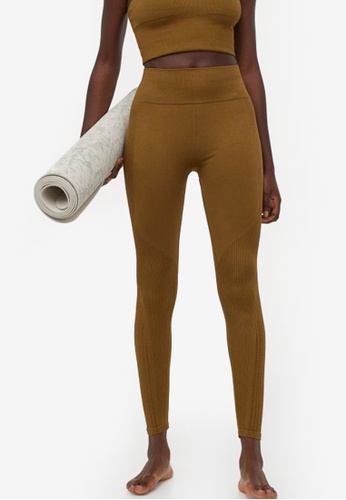 Buy Hu0026M Seamless Sports Tights 2023 Online | ZALORA Singapore