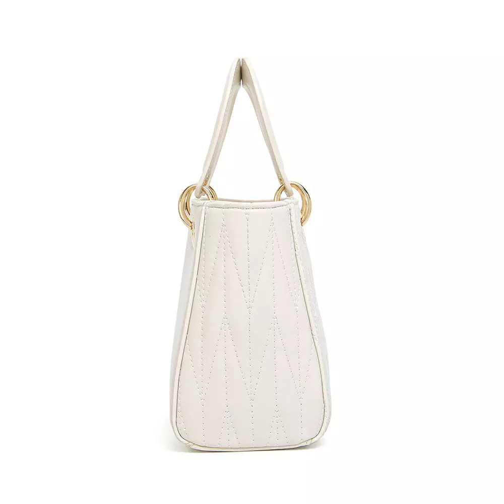 En-ji Seora Handbag - Ivory