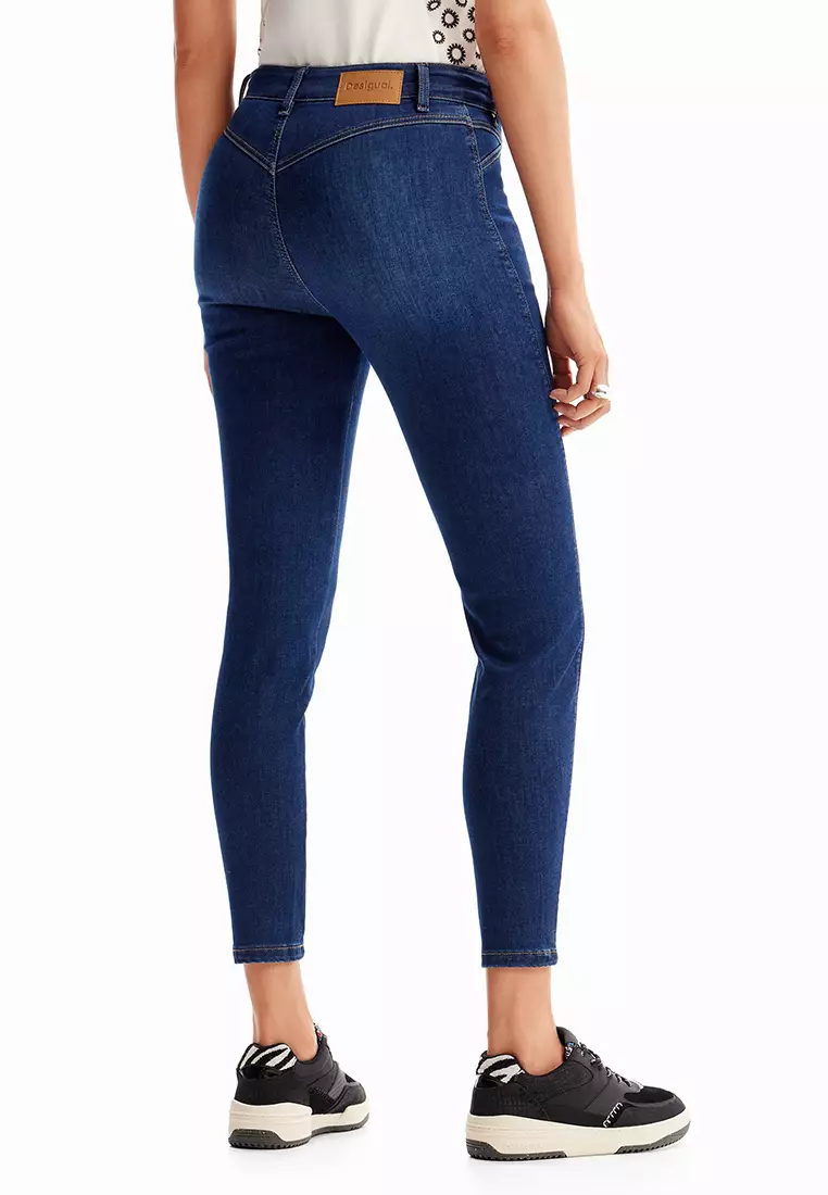 High Waist Push Up Jeans