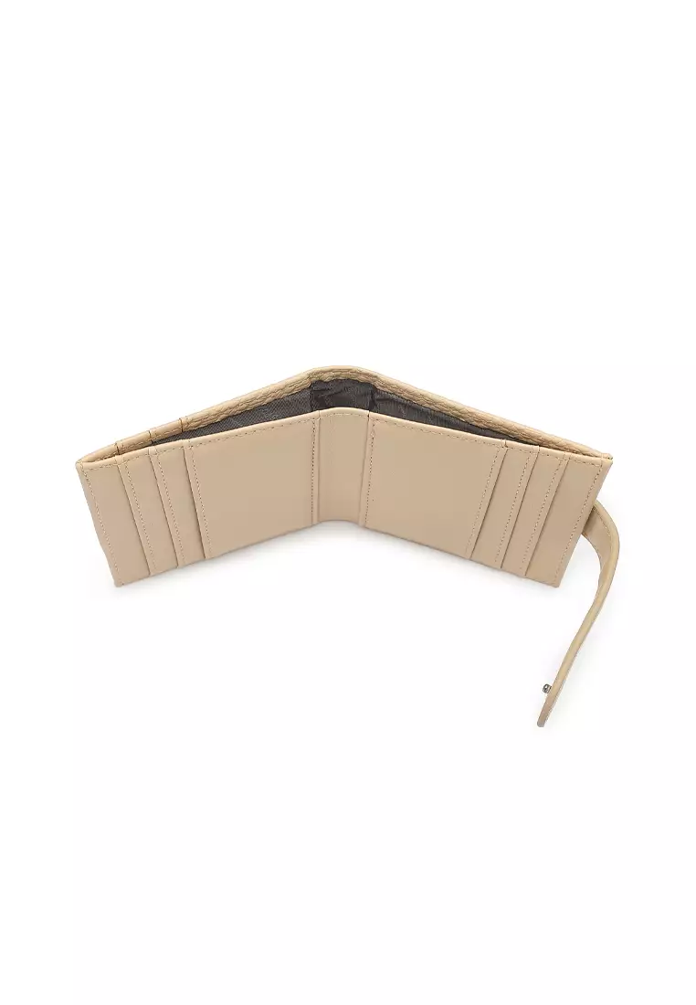 Women's Short Purse / Card Holder (錢包 / 持卡人錢包) - 米黃色
