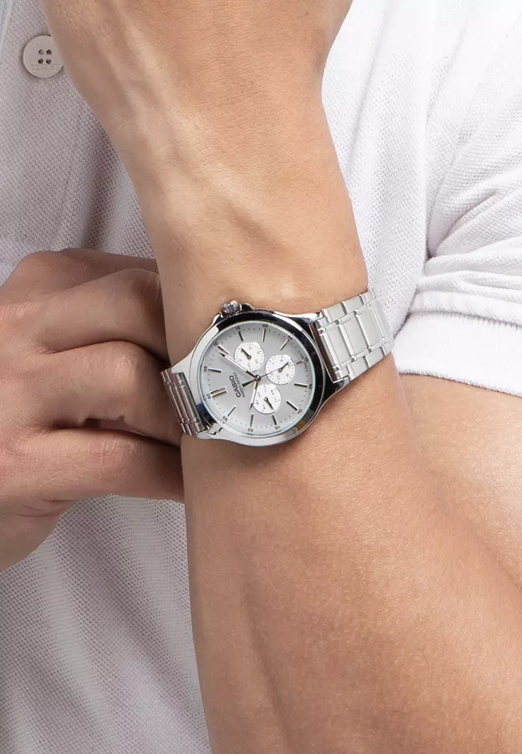 Jam Tangan MTP-V300D-7AUDF Silver