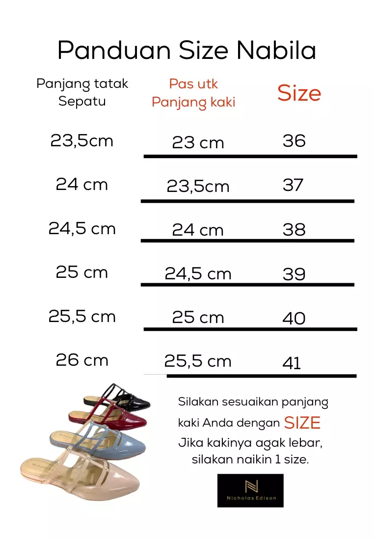 Nicholas Edison Flat Nabila Beige