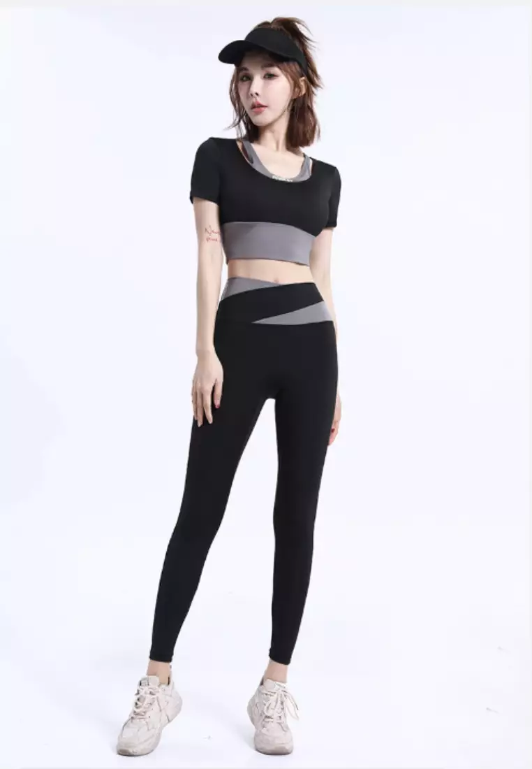 Motion Max Legging Sport Wanita Women Olahraga High Waisted Running Dry Fit Sportswear