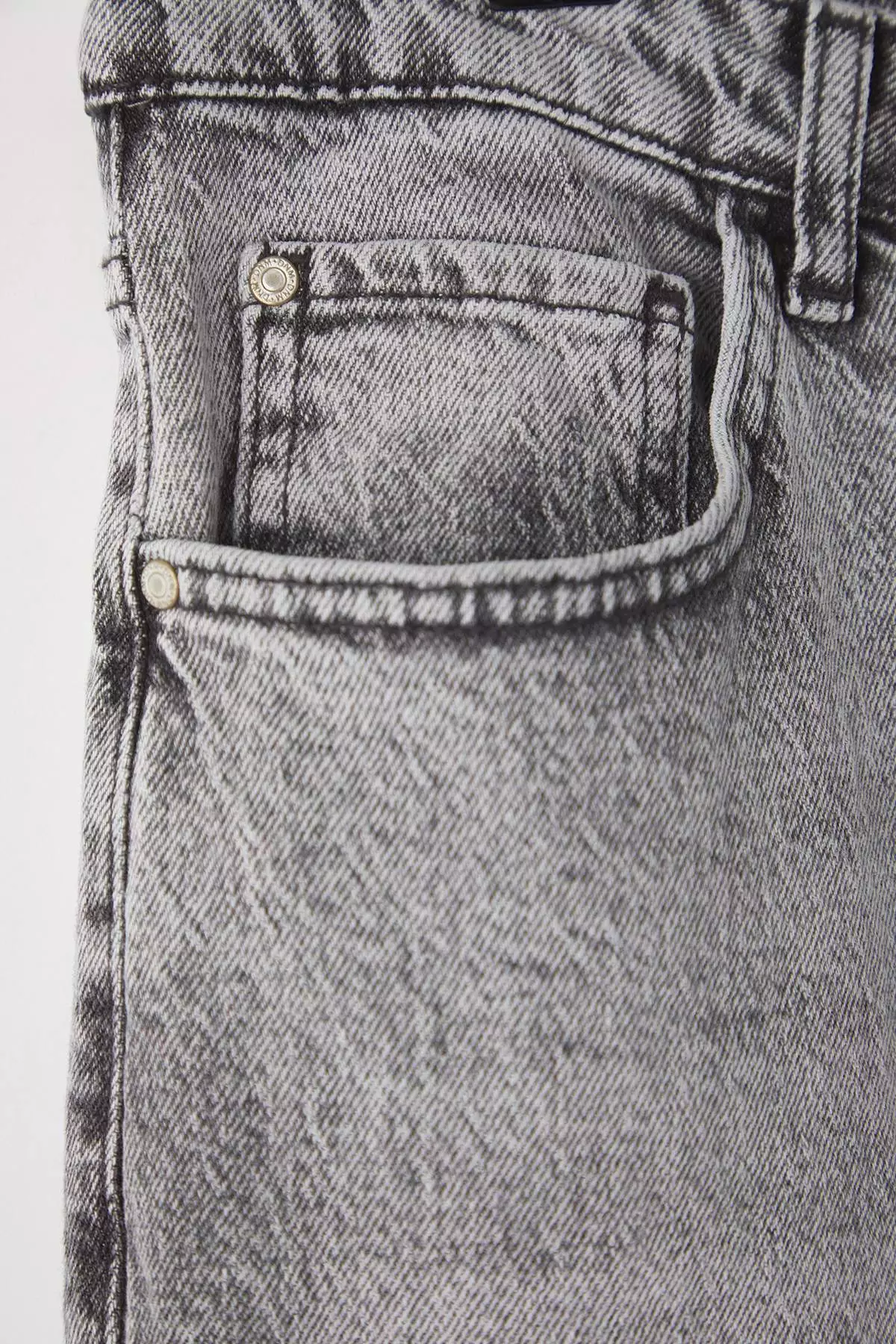 Gray High Waist Wide Leg Plus Size Wide Leg Jeans