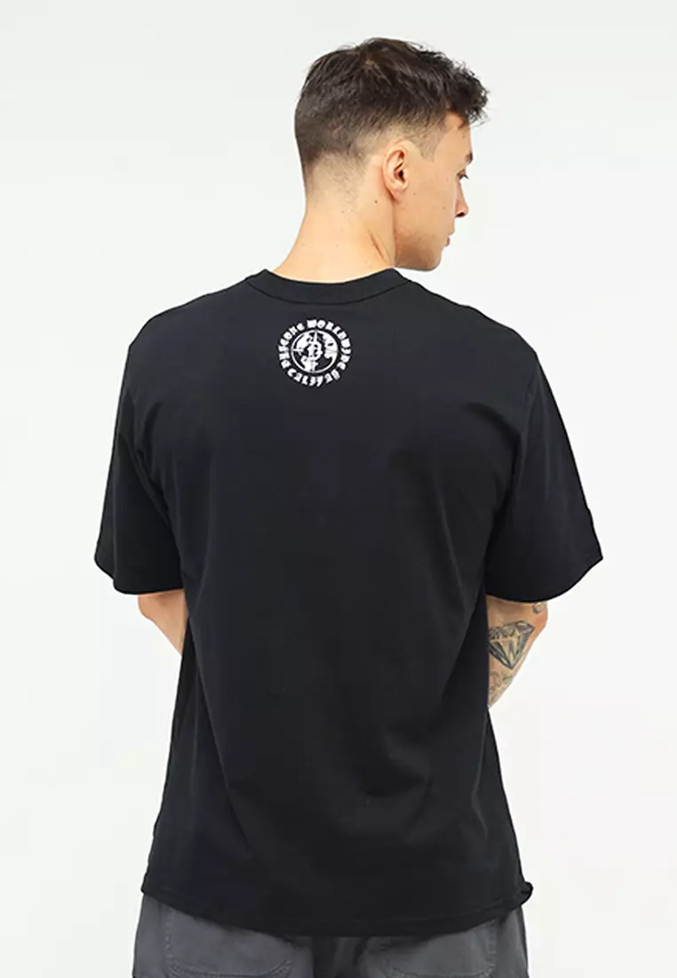 ennoy CIRCLE Ē DRIP T-SHIRT (BLACK) XL（ennoy CIRCLE É DRIP