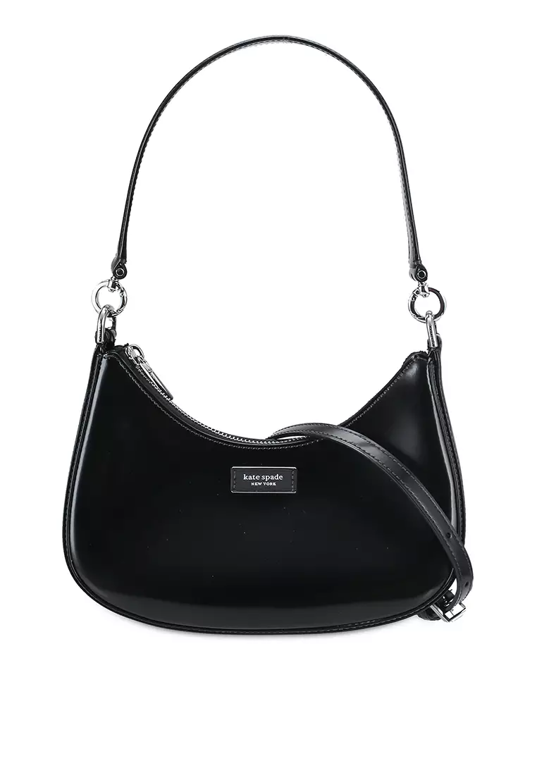 Kate Spade New York Staci Small Flap Crossbody Bag (Pale Hydrangea):  Handbags