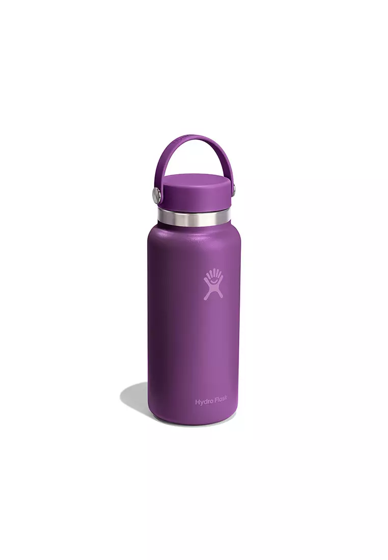 Hydro Flask Wide Mouth Flex Cap 32 oz Beachplum Purple