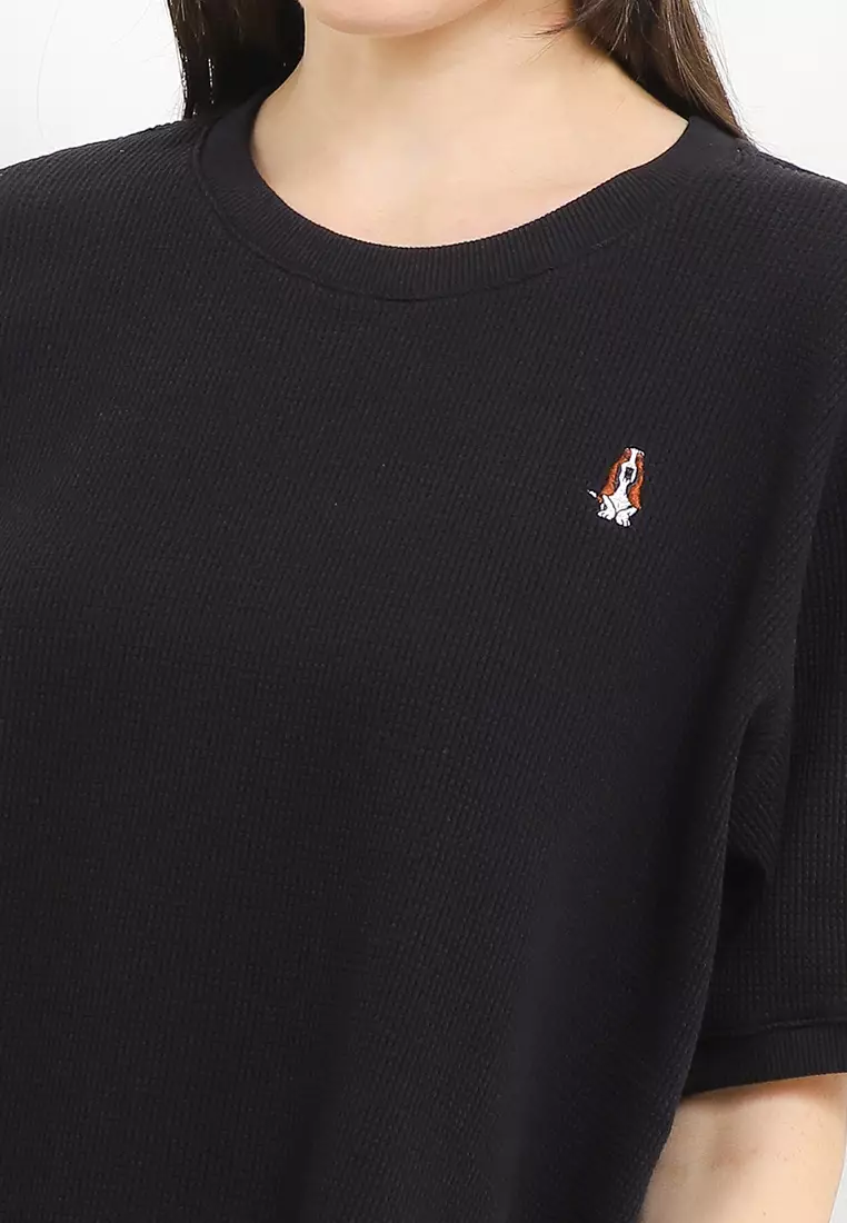 Alyssa Ts Waffle Top