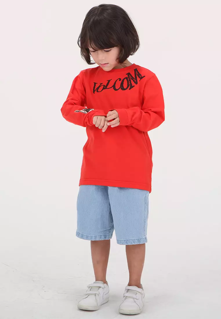 KLS CONTORT LONG SLEEVE TEE RED