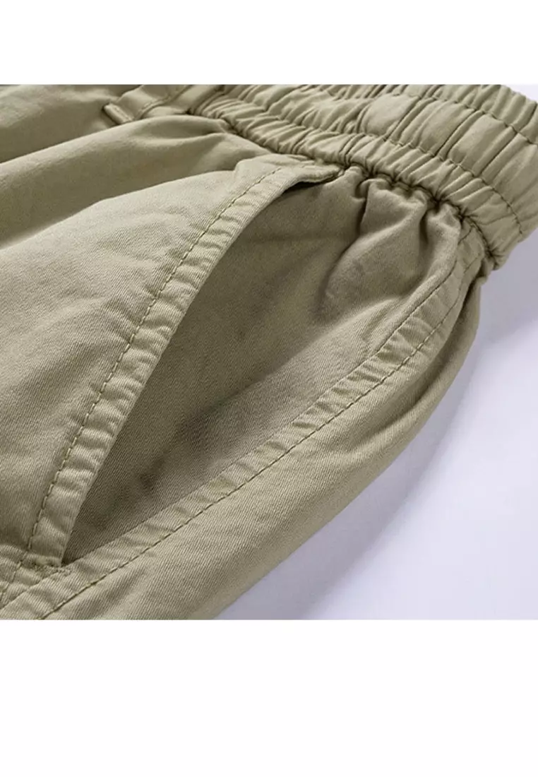 Multi Pockets Cotton Casual Shorts GJL079
